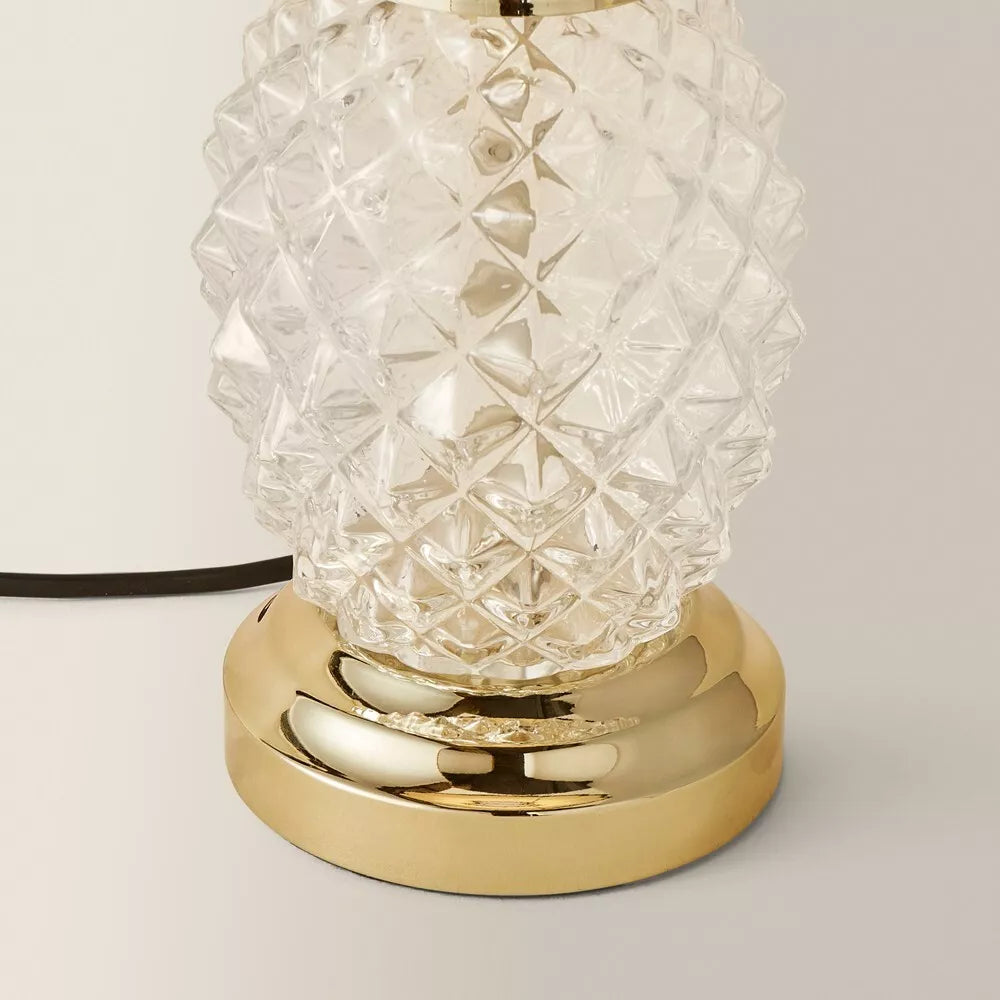 PINEAPPA - Glass Pineapple Touch Table Lamp