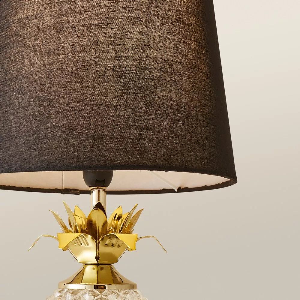 PINEAPPA - Glass Pineapple Touch Table Lamp